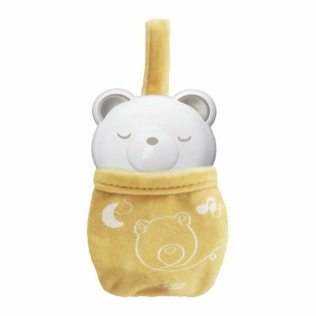 Chicco Day & Night Bear zenélő csörgő és éjszakai fény kiságyjáték 0 hó+