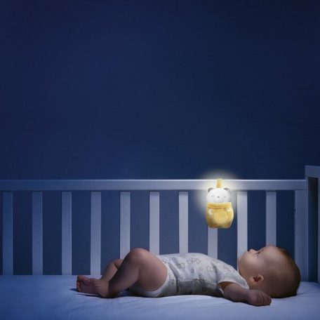 Chicco Day & Night Bear zenélő csörgő és éjszakai fény kiságyjáték 0 hó+