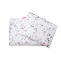 Scamp ágynemű huzat 70*90 cm - Pink Clouds