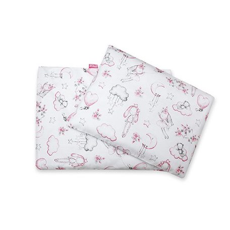 Scamp ágynemű huzat 70*90 cm - Pink Clouds