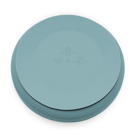 P&M Szilikon tányér tapadókoronggal Take&Match Frosted Sky 6m+