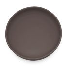 P&M Szilikon tányér tapadókoronggal Take&Match Bitter Cocoa 6m+