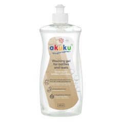 Akuku mosogatógél cumikhoz és cumisüvegekhez 500ml