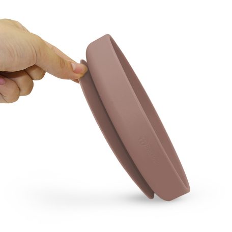 P&M Szilikon tányér tapadókoronggal Take&Match Velvet Latte 6m+