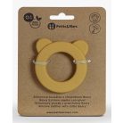P&M Beary Szilikon rágóka csörgővel Intense Ochre 0m+