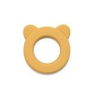 P&M Beary Szilikon rágóka csörgővel Intense Ochre 0m+