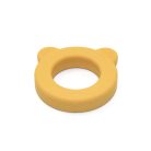 P&M Beary Szilikon rágóka csörgővel Intense Ochre 0m+