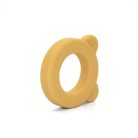 P&M Beary Szilikon rágóka csörgővel Intense Ochre 0m+