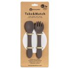 P&M Szilikon evőeszközök TAKE&MATCH Bitter Cocoa 6m+