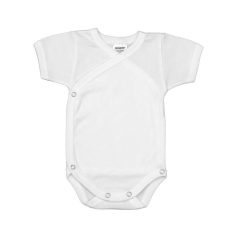 Scamp rövid ujjú réklis kombidressz (50) - Fehér