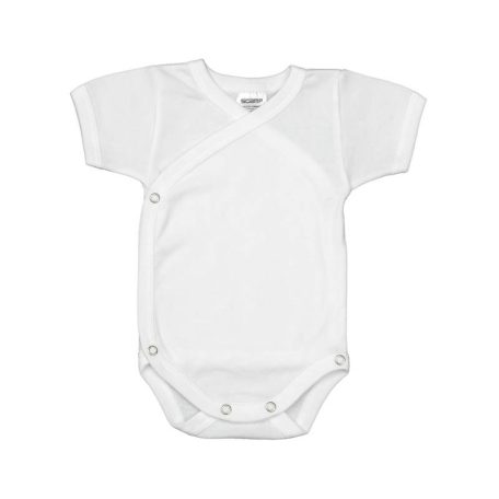 Scamp rövid ujjú réklis kombidressz (56) - Fehér
