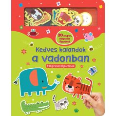 Kedves kalandok a vadonban - Mágneses figurákkal