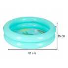 Bestway felfújható pancsoló medence 61*15 cm - zöld