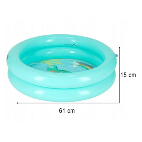 Bestway felfújható pancsoló medence 61*15 cm - zöld