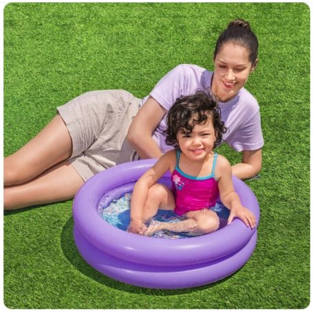 Bestway felfújható pancsoló medence 61*15 cm - lila