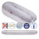 Scamp univerzális szoptatós párna - szürke csillagos/pöttyös