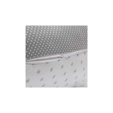 Scamp univerzális szoptatós párna - szürke csillagos/pöttyös