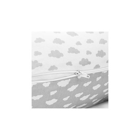 Scamp univerzális szoptatós párna - Little Clouds Gray White