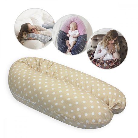 Scamp univerzális szoptatós párna - Beige Dots