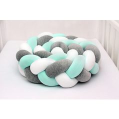 Scamp Fonott rácsvédő 210cm - Fehér/szürke/menta