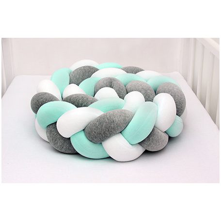 Scamp Fonott rácsvédő 210cm - Fehér/szürke/menta