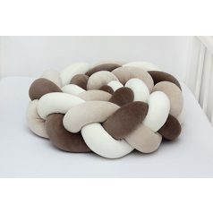 Scamp Fonott rácsvédő 210cm - Bézs/vajszín/barna