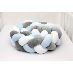 Scamp Fonott rácsvédő 210cm - Fehér/szürke/babakék