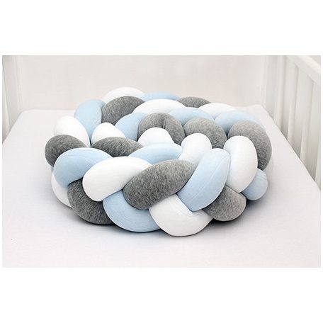 Scamp Fonott rácsvédő 210cm - Fehér/szürke/babakék