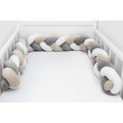 Scamp Fonott rácsvédő 210cm - Fehér/szürke/bézs