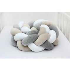 Scamp Fonott rácsvédő 210cm - Fehér/szürke/bézs