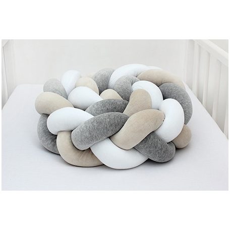 Scamp Fonott rácsvédő 210cm - Fehér/szürke/bézs