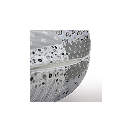 Scamp univerzális szoptatós párna - Grey Patchwork 2