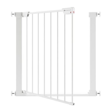 Kinderkraft Safe Snap biztonsági ajtórács 75-82 cm - fehér