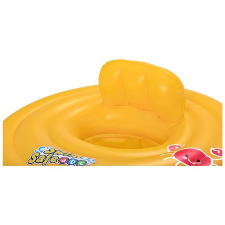 Bestway Swim Safe bébi beleülős sárga úszógumi