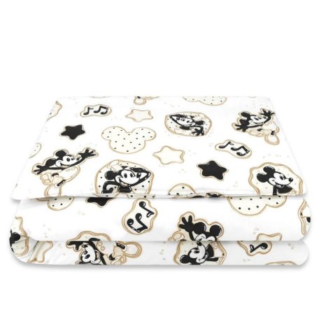 Baby Shop 2 részes babaágynemű - Mickey bézs