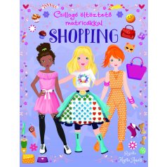 Csillogó öltöztető matricákkal - Shopping