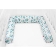 Scamp rácsvédő hengerpárna 300cm - Hedgehog Green