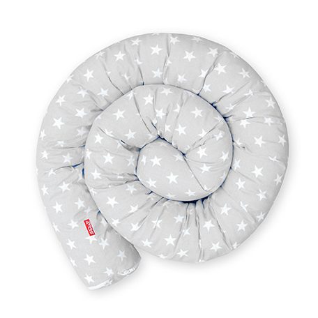 Scamp rácsvédő hengerpárna 300cm - Grey Stars
