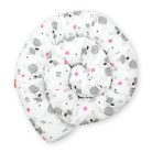 Scamp rácsvédő hengerpárna 300cm - White Grey Bears