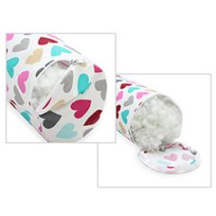 Scamp rácsvédő hengerpárna 300cm - Colorful Hearts