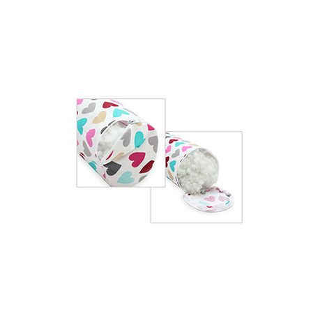 Scamp rácsvédő hengerpárna 300cm - Colorful Hearts