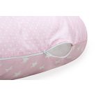 Scamp C alakú párna - Rosa Stars Dots
