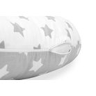 Scamp C alakú párna - Grey White Round Stars