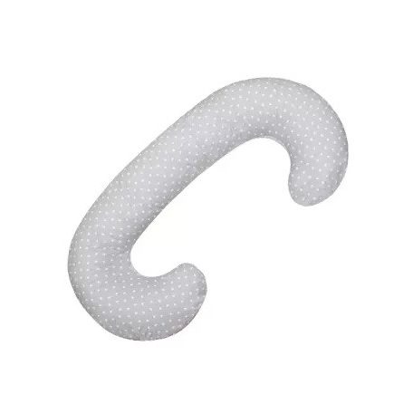 Scamp C alakú párna - Little Heart White Gray