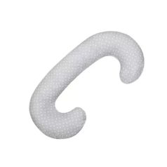 Scamp C alakú párna - Little Heart White Gray