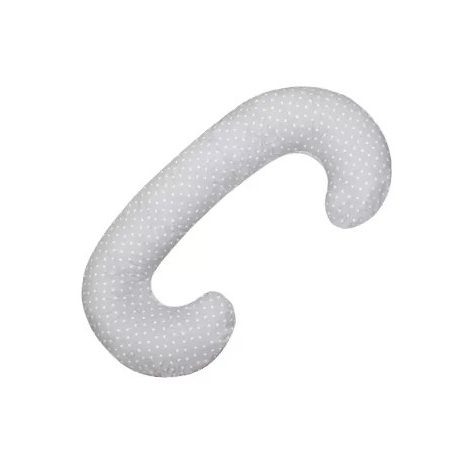 Scamp C alakú párna - Little Heart White Gray