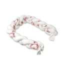 Baby Shop prémium fonott fejvédő kiságyba 250cm - Betty