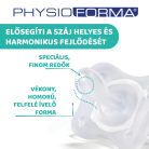 Chicco PhysioForma®  Mini Soft szilikon cumi 0-2 hó, 2 db kék