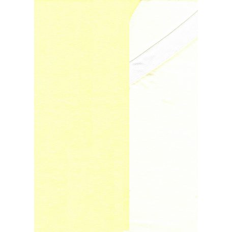 Matracvédő lepedő - 70*174 cm - sárga