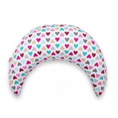Scamp félhold párna - Colorful Heart